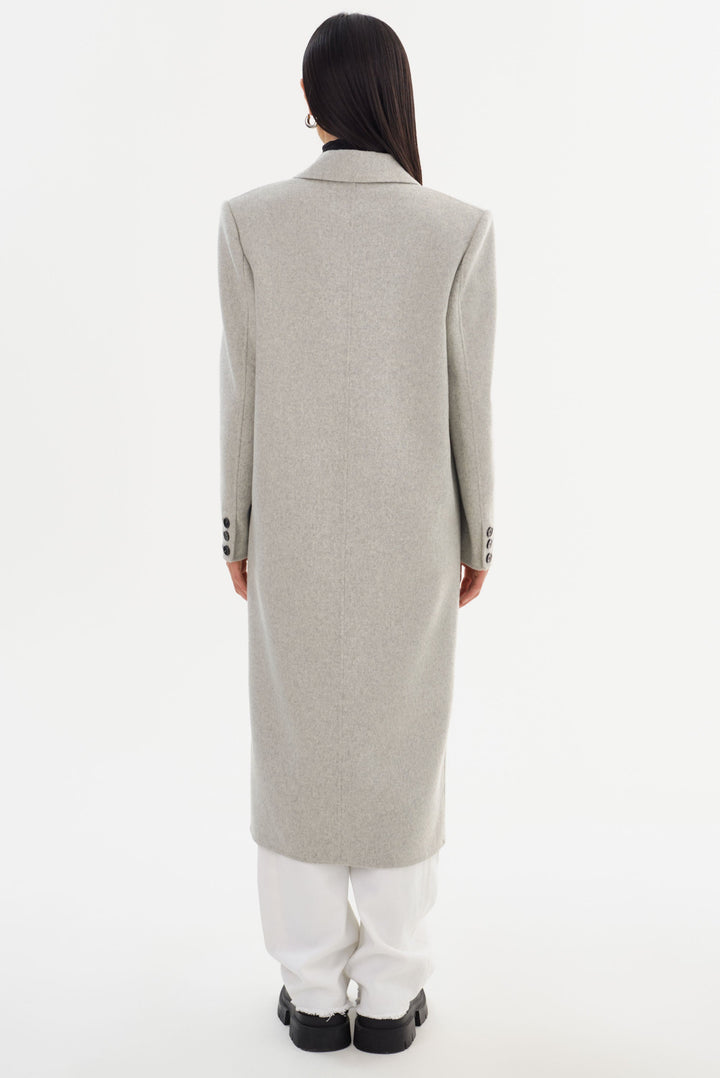Manteau long en laine Lorelei