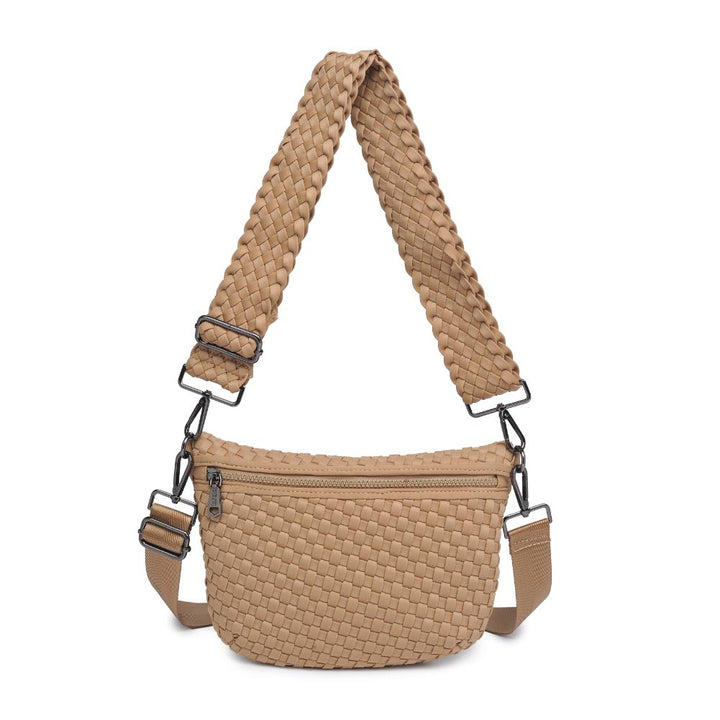 Sac banane et bandoulière en néoprène tressé Ethereal