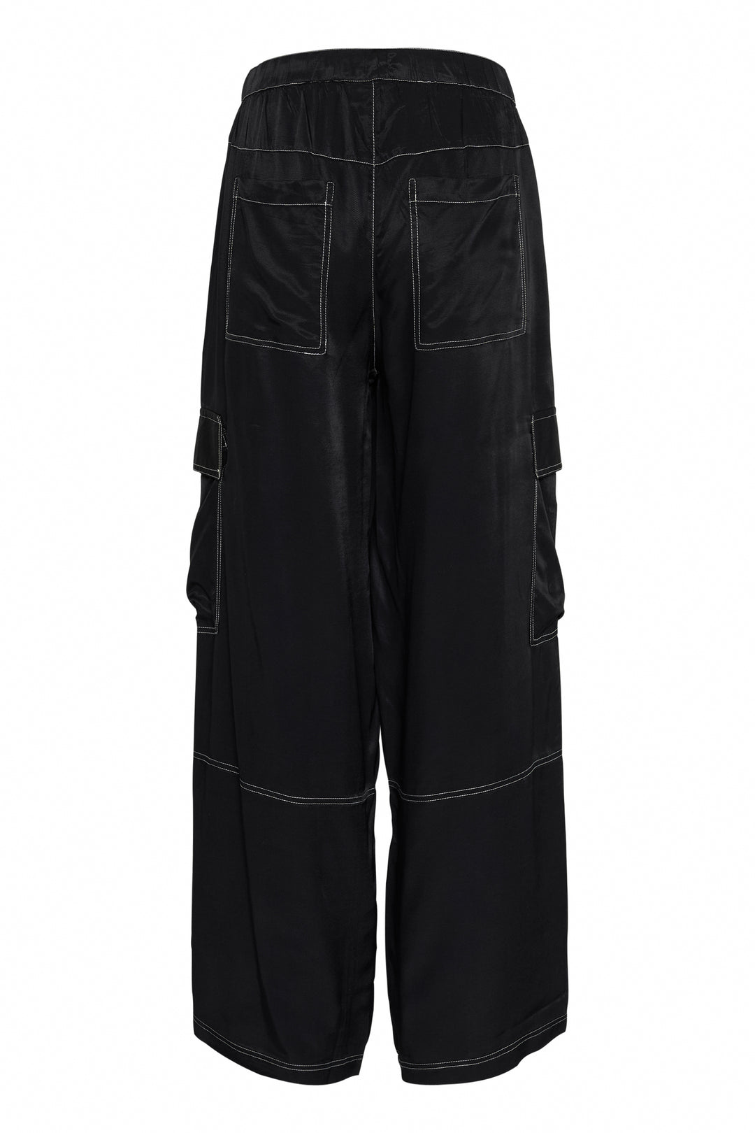 Ensemble chemisier et pantalon avec coutures contrastantes Centa