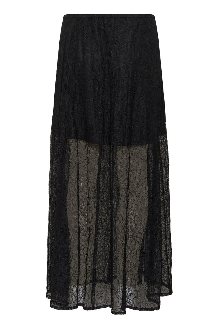 Jupe longue en dentelle Kasi