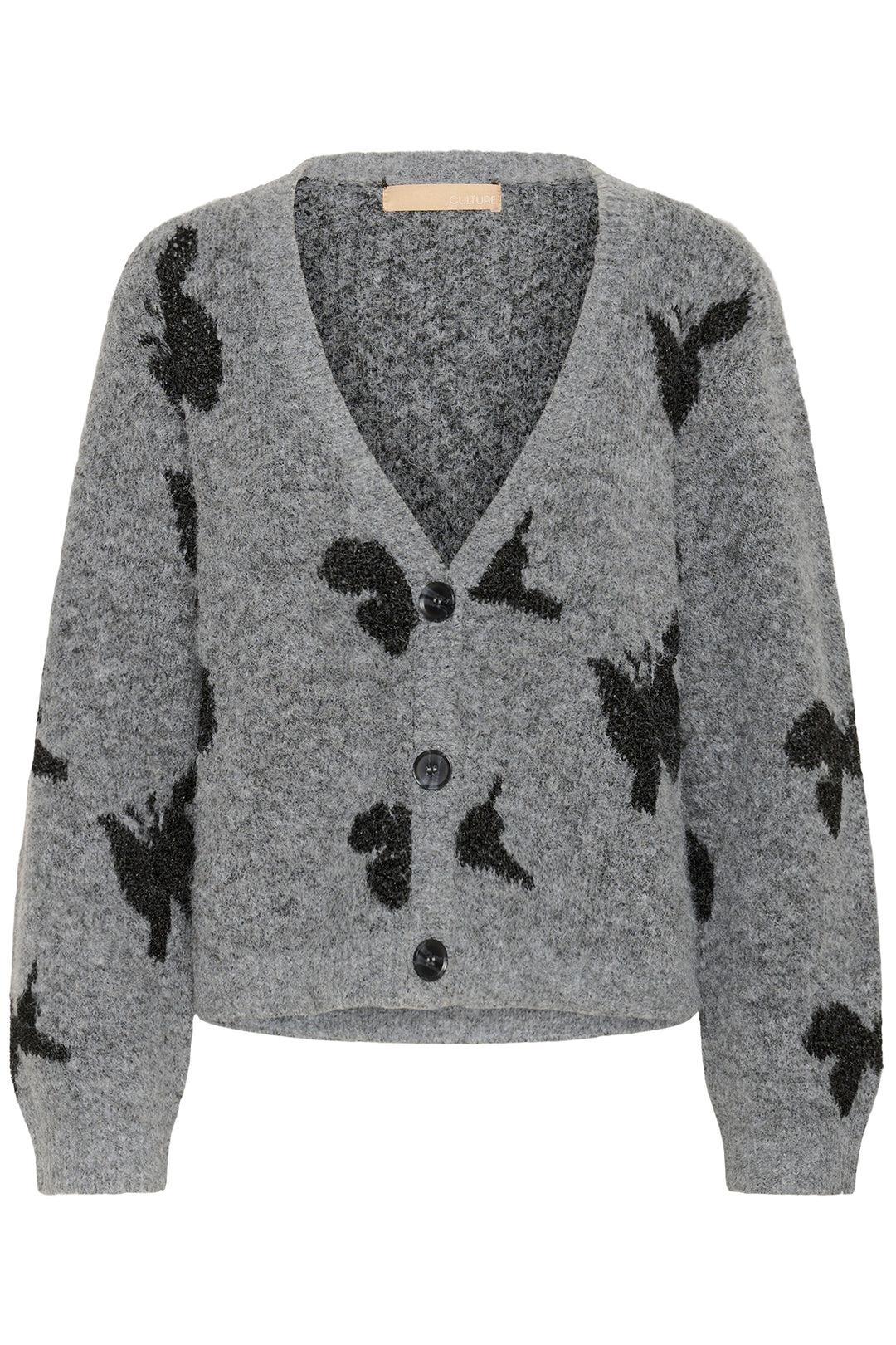 Cardigan boutonné avec motif papillons Freya