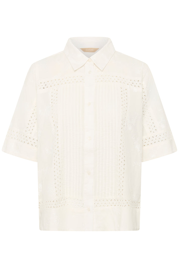 Chemise Sissa brodée à manches larges