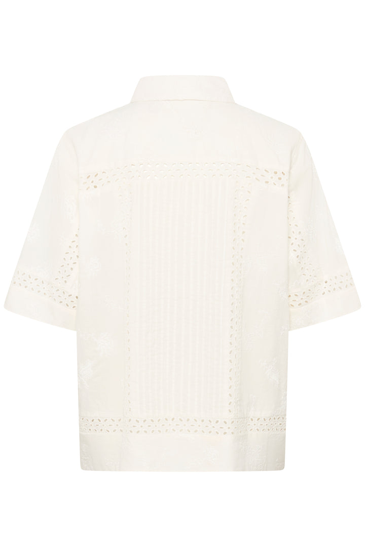 Chemise Sissa brodée à manches larges