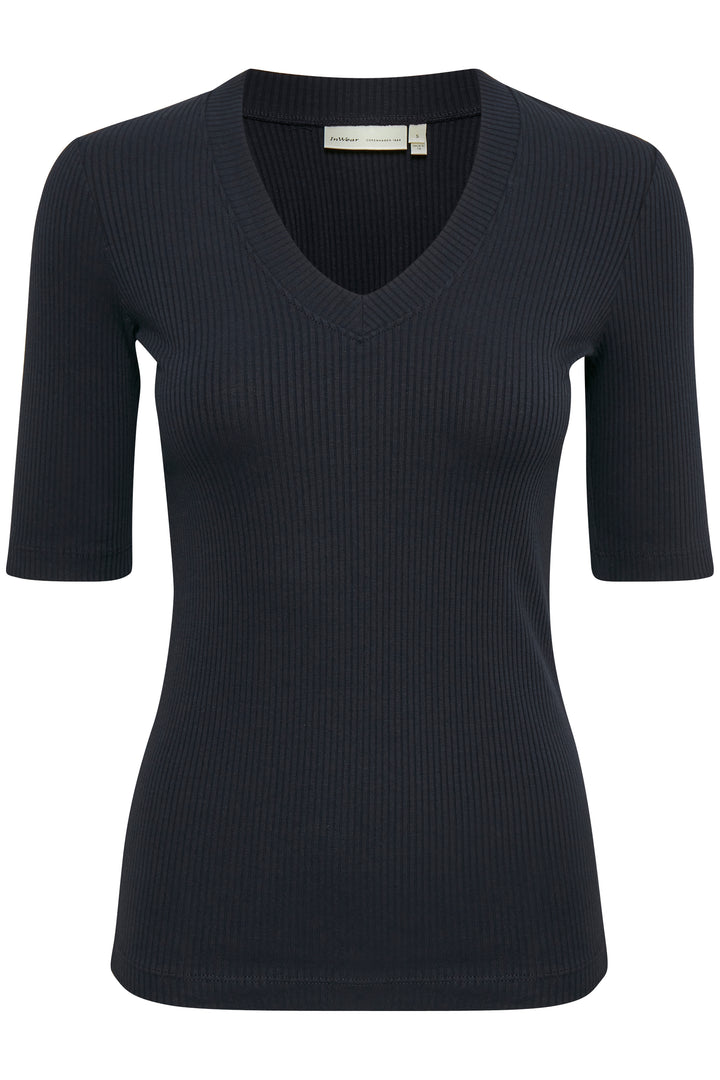 T-shirt élégance col V Dagna