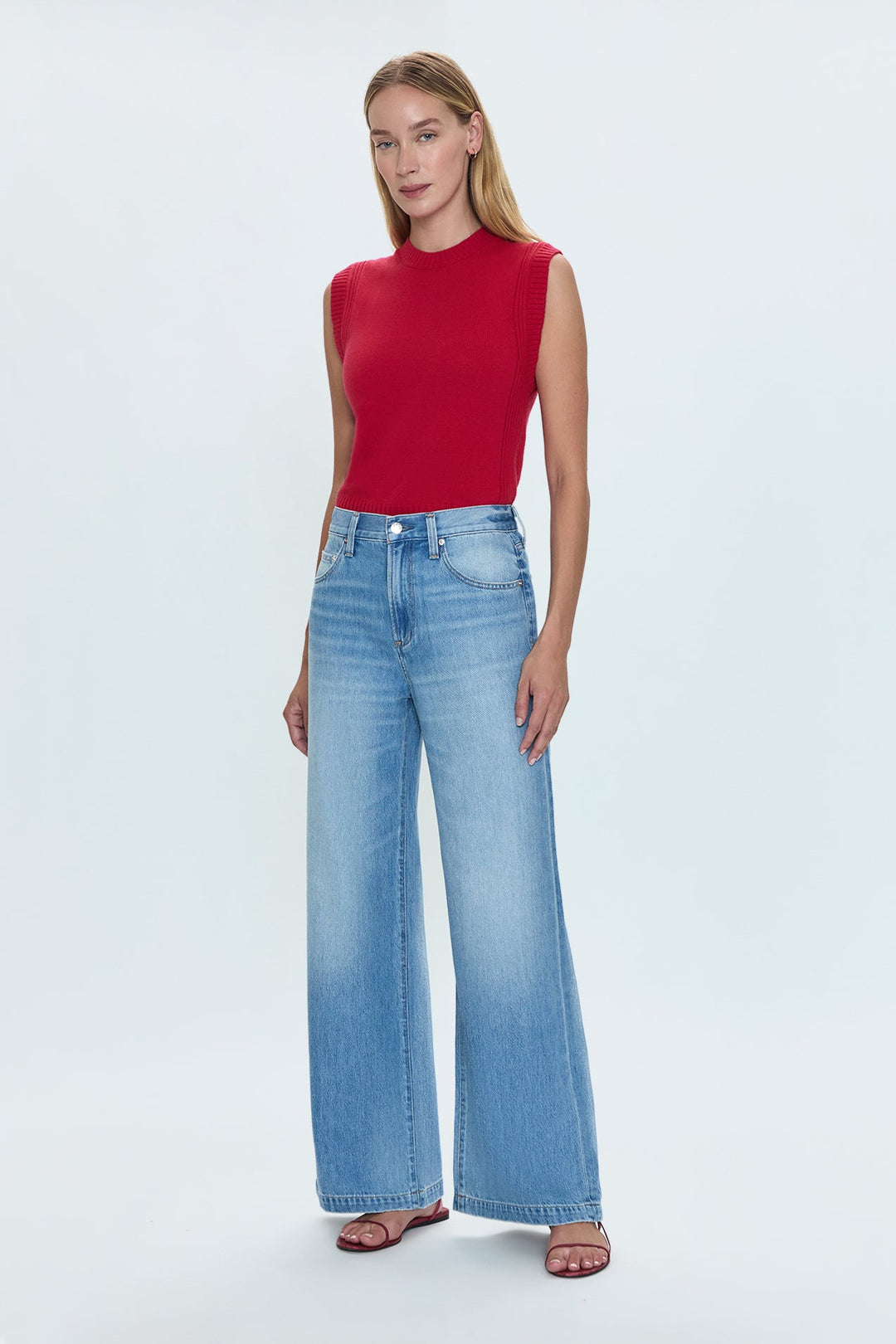 Jeans palazzo léger Jadyn