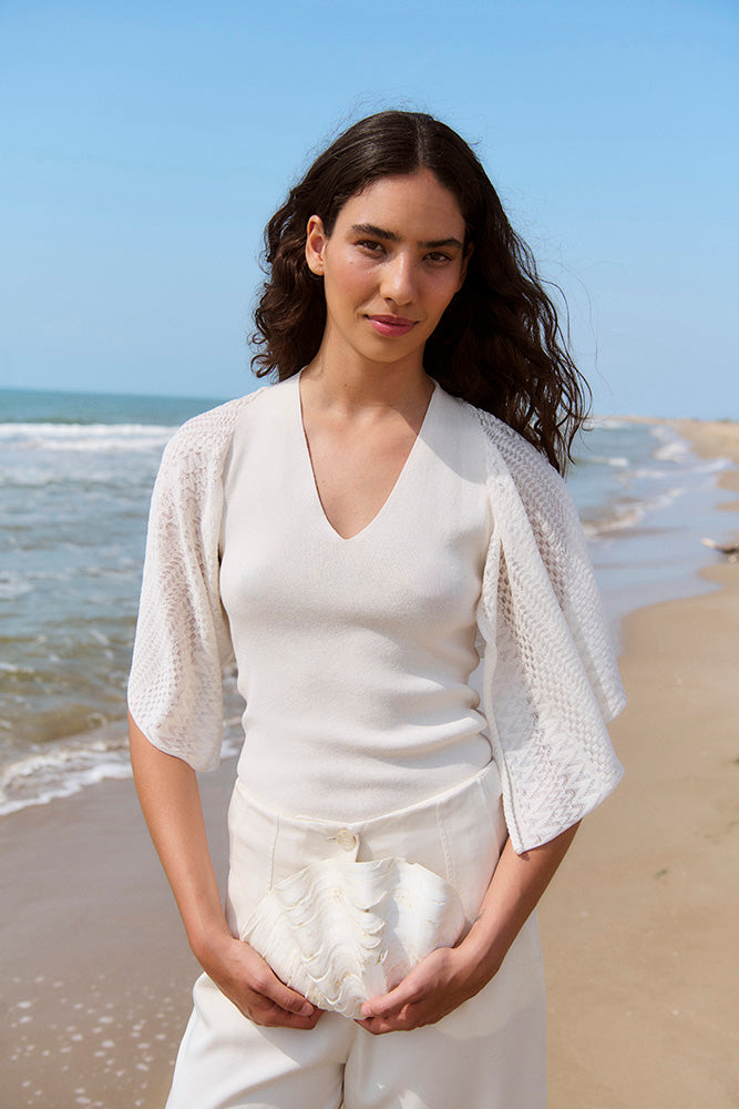 Pull licou avec cape