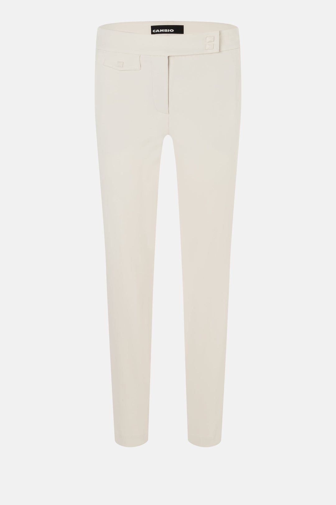Pantalon étroit court à taille haute Scarlet