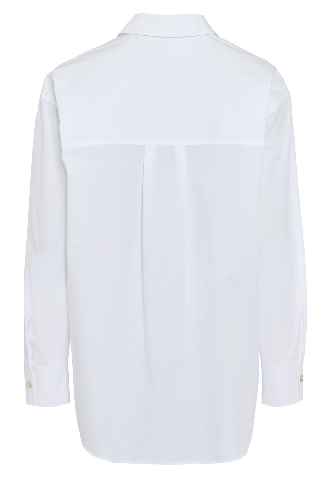 Chemisier en coton avec bandes et logo