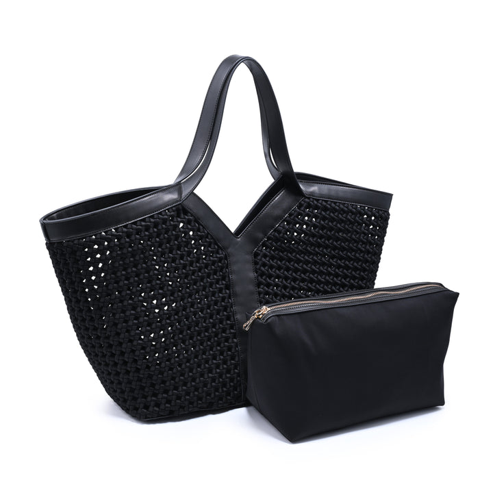 Sac Calypso fourre-tout tressé