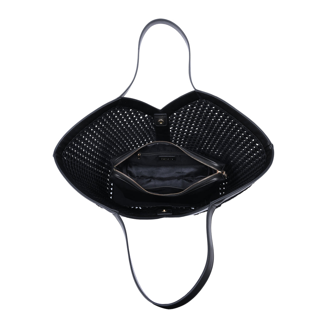 Sac Calypso fourre-tout tressé