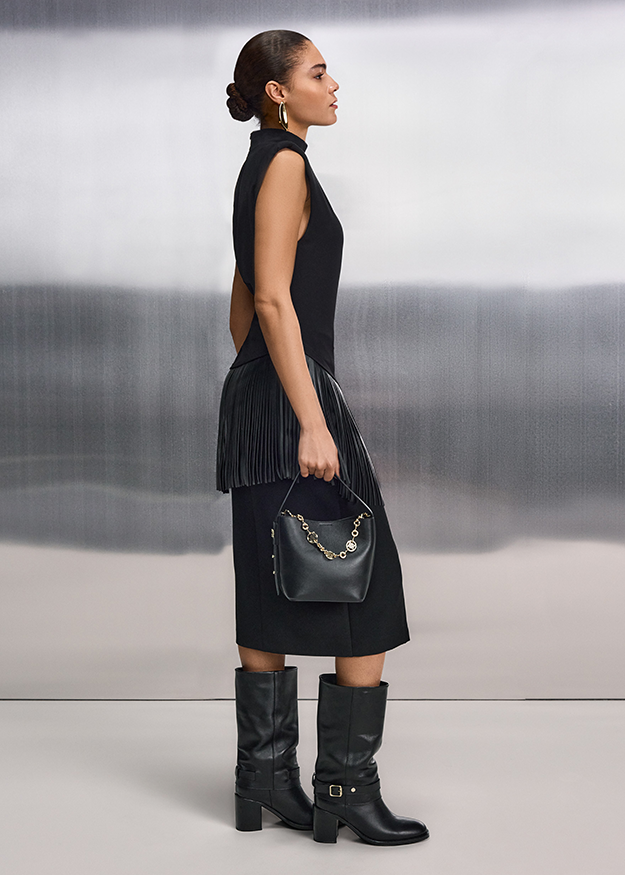 Top asymétrique à franges