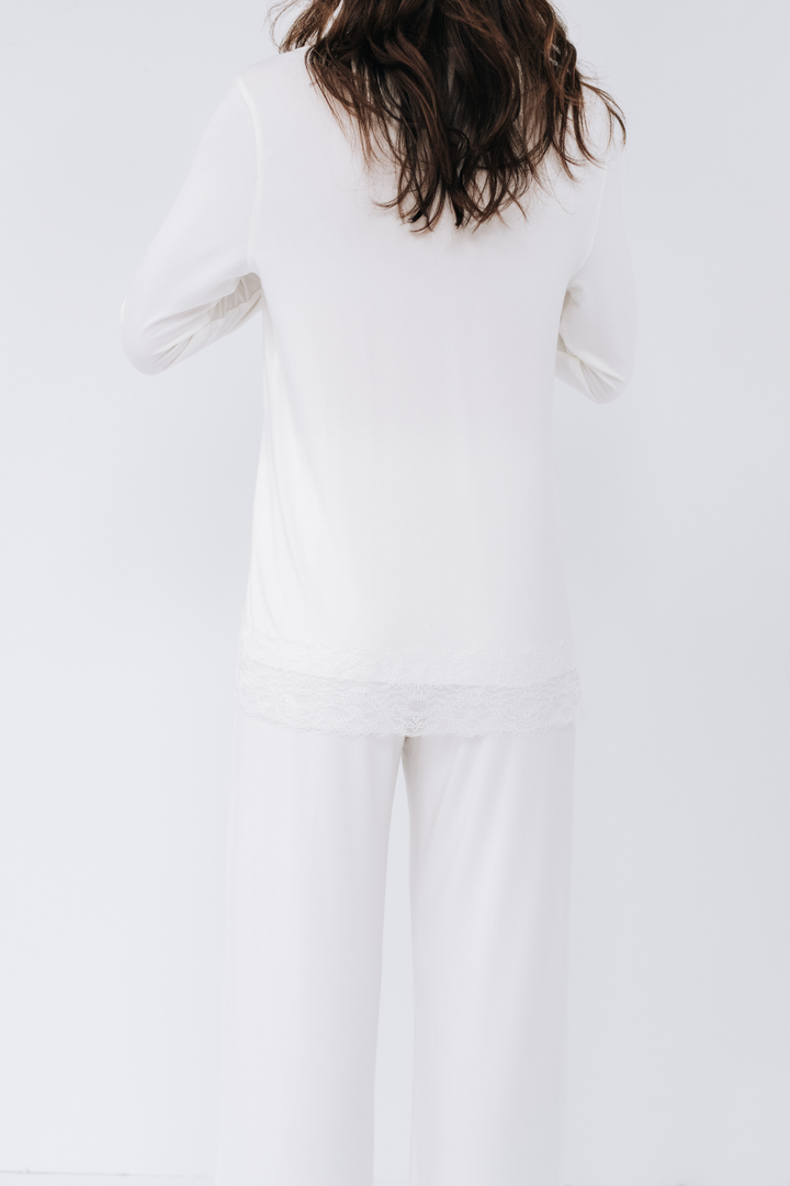 Ensemble pyjama détente dentelle - Angie