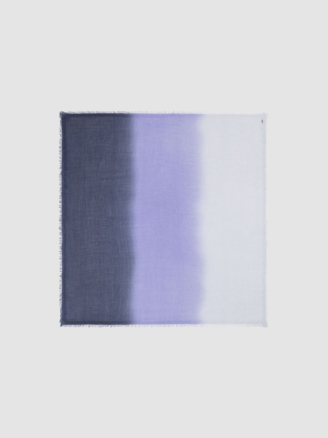 Foulard en cachemire et soie avec effet dégradé
