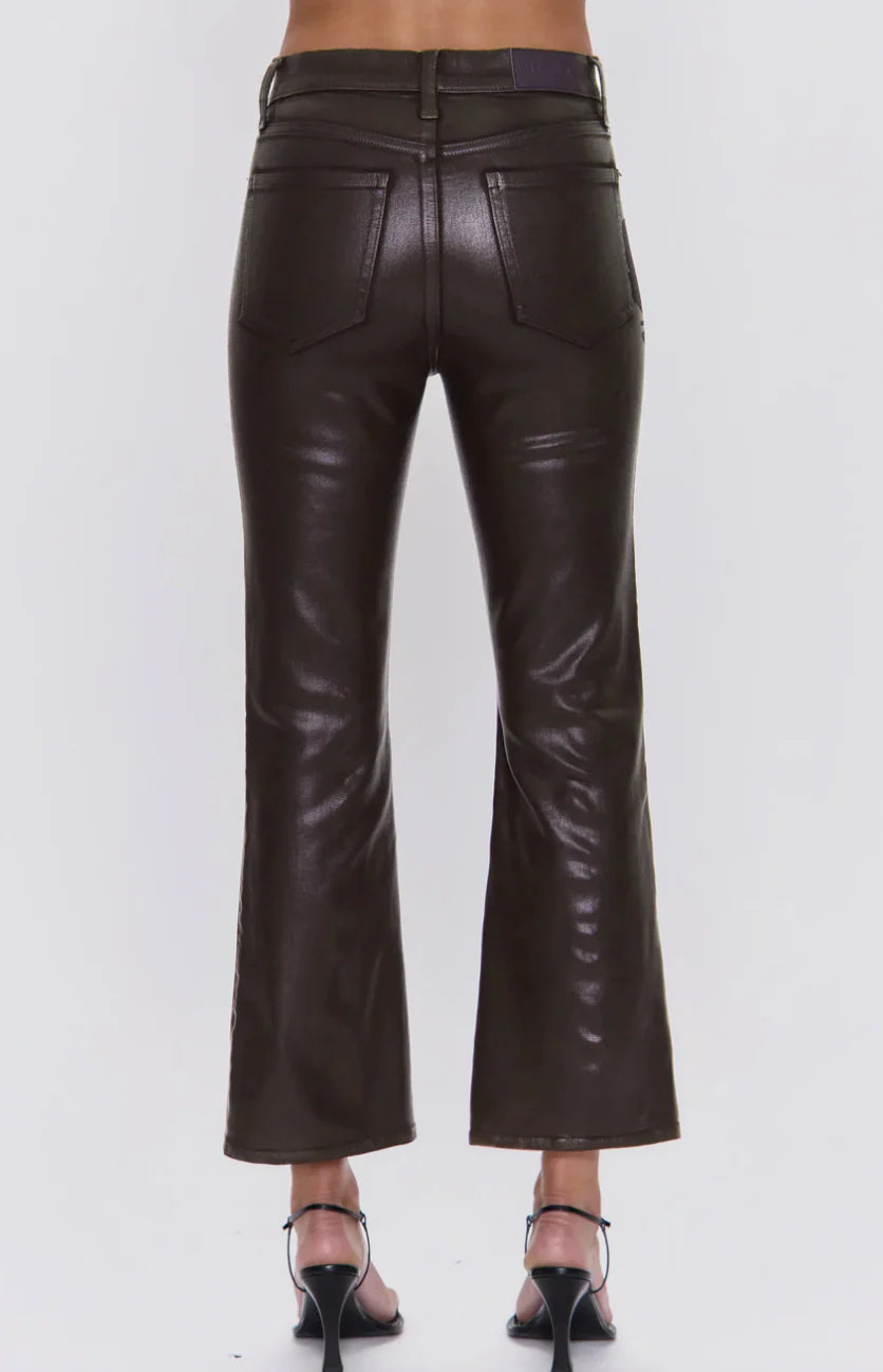Jeans bootcut court Lennon - Mocha