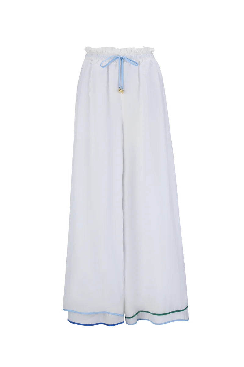 Pantalon ample à ourlet double Lilou