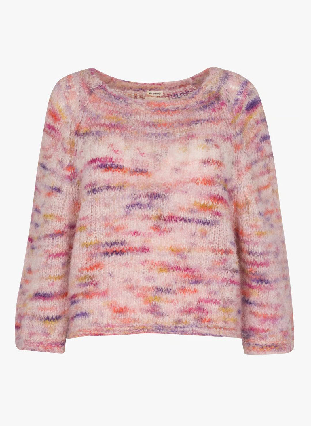 Pull multicolore en mélange alpaga Pavel