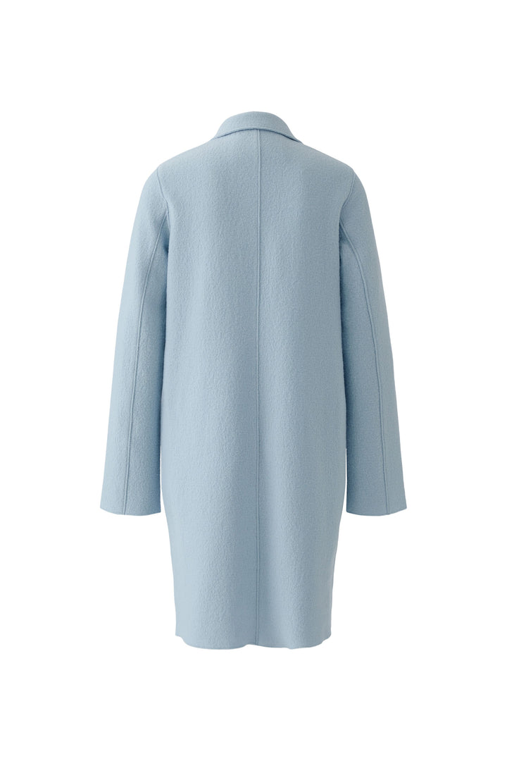Manteau droit mi-long classique
