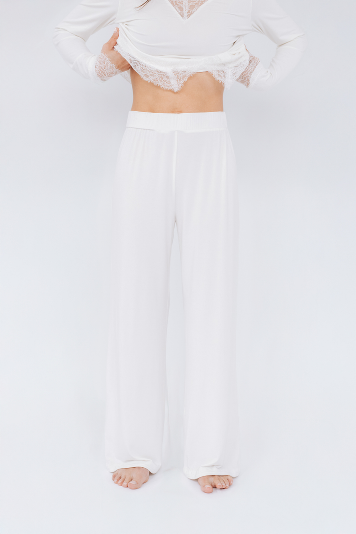 Ensemble pyjama détente dentelle - Angie