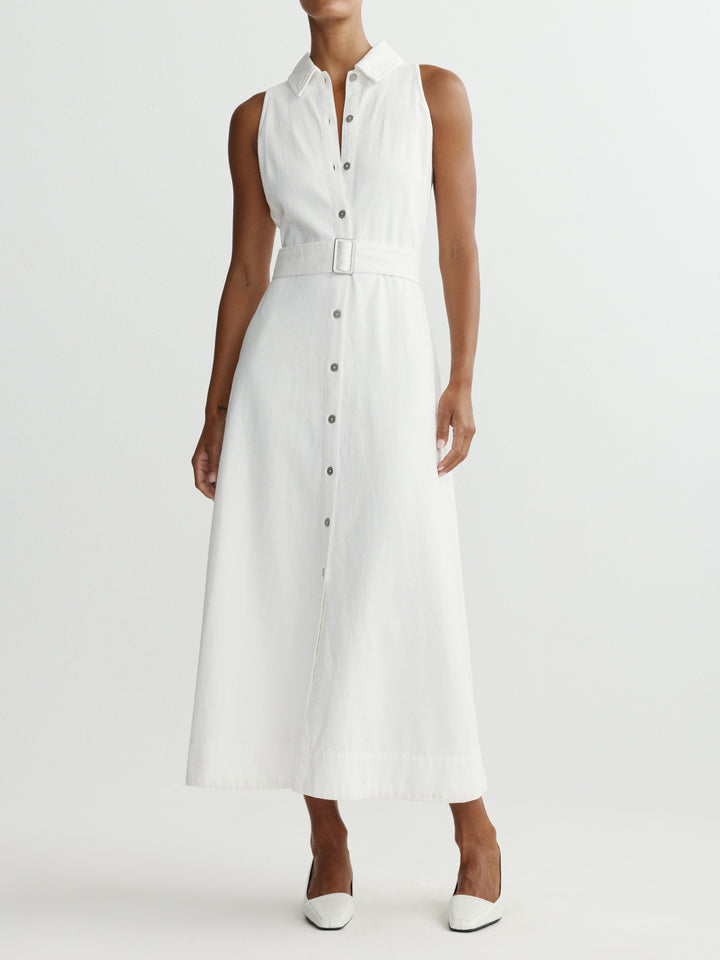 Robe longue sans manche Helena