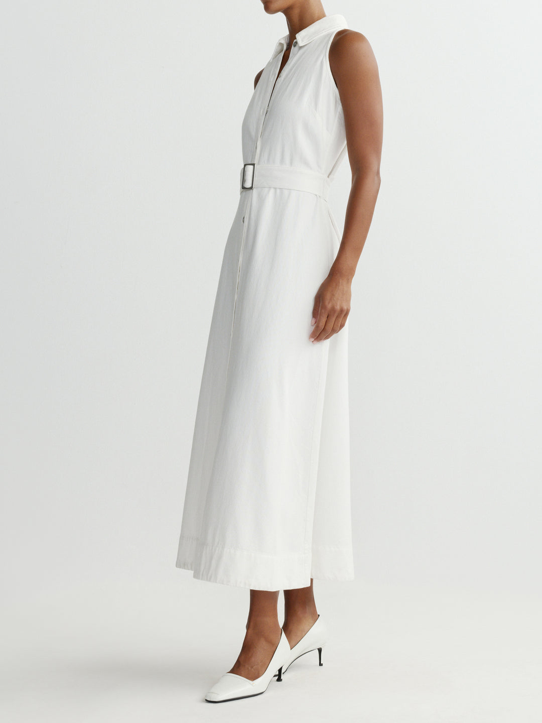 Robe longue sans manche Helena