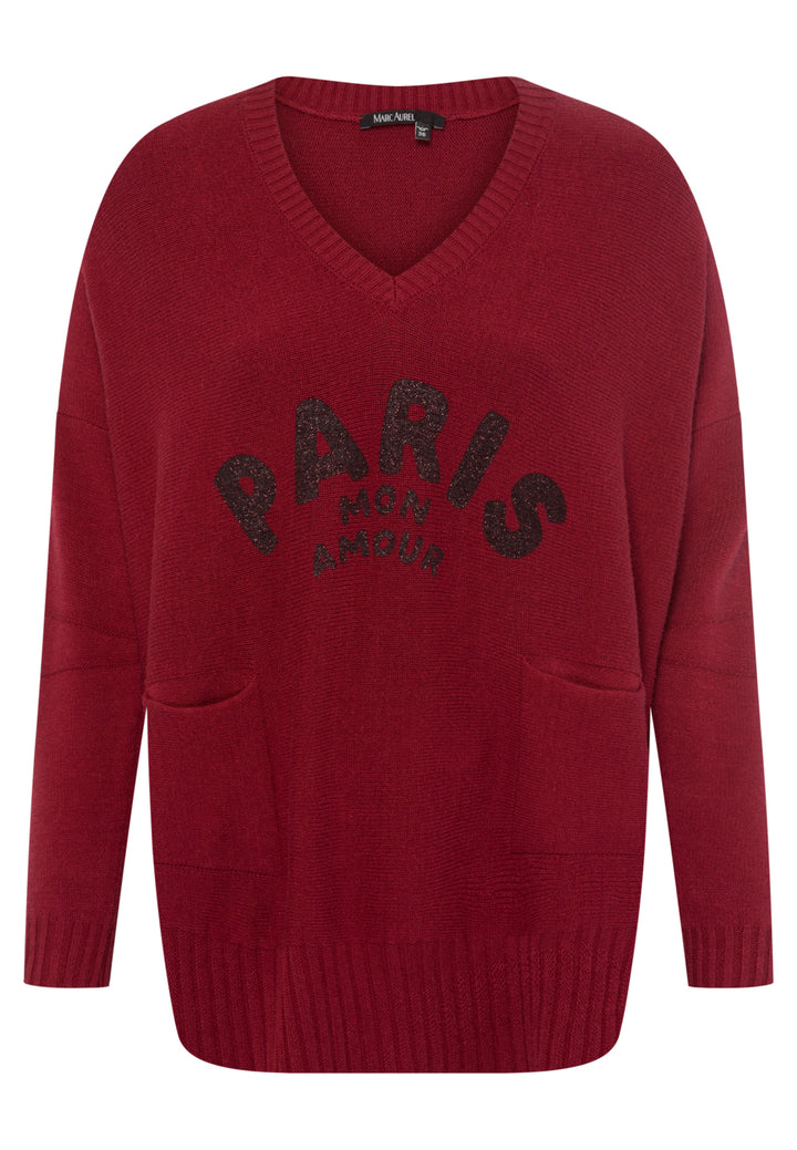 Pull avec écriture "Paris Mon Amour"