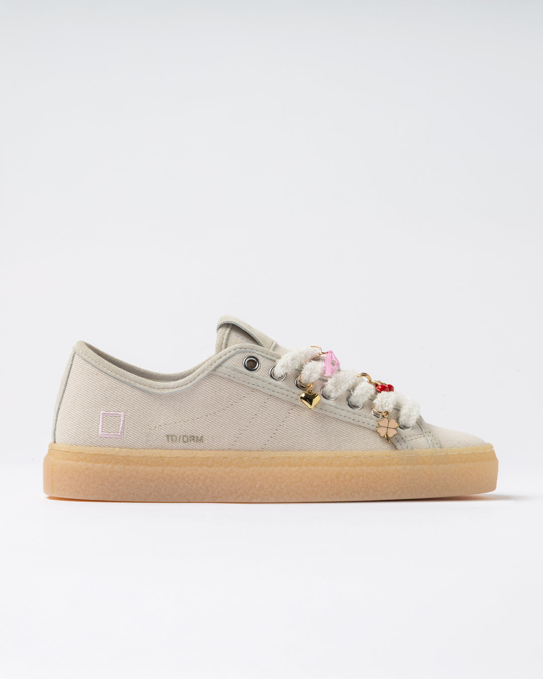 Baskets Dream avec lacets duveteux et breloques