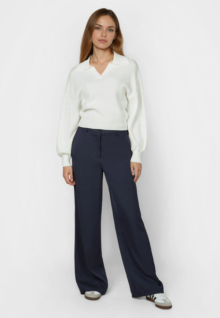 Tricot à col polo
