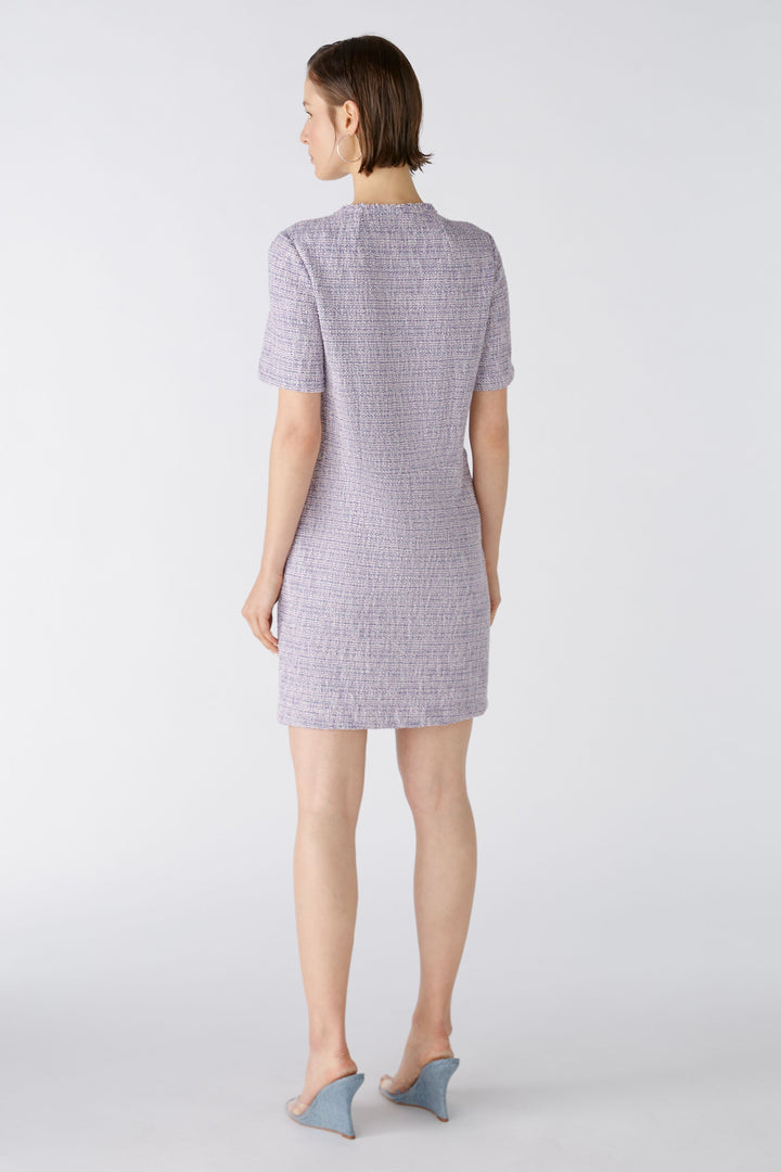 Robe en tweed extensible