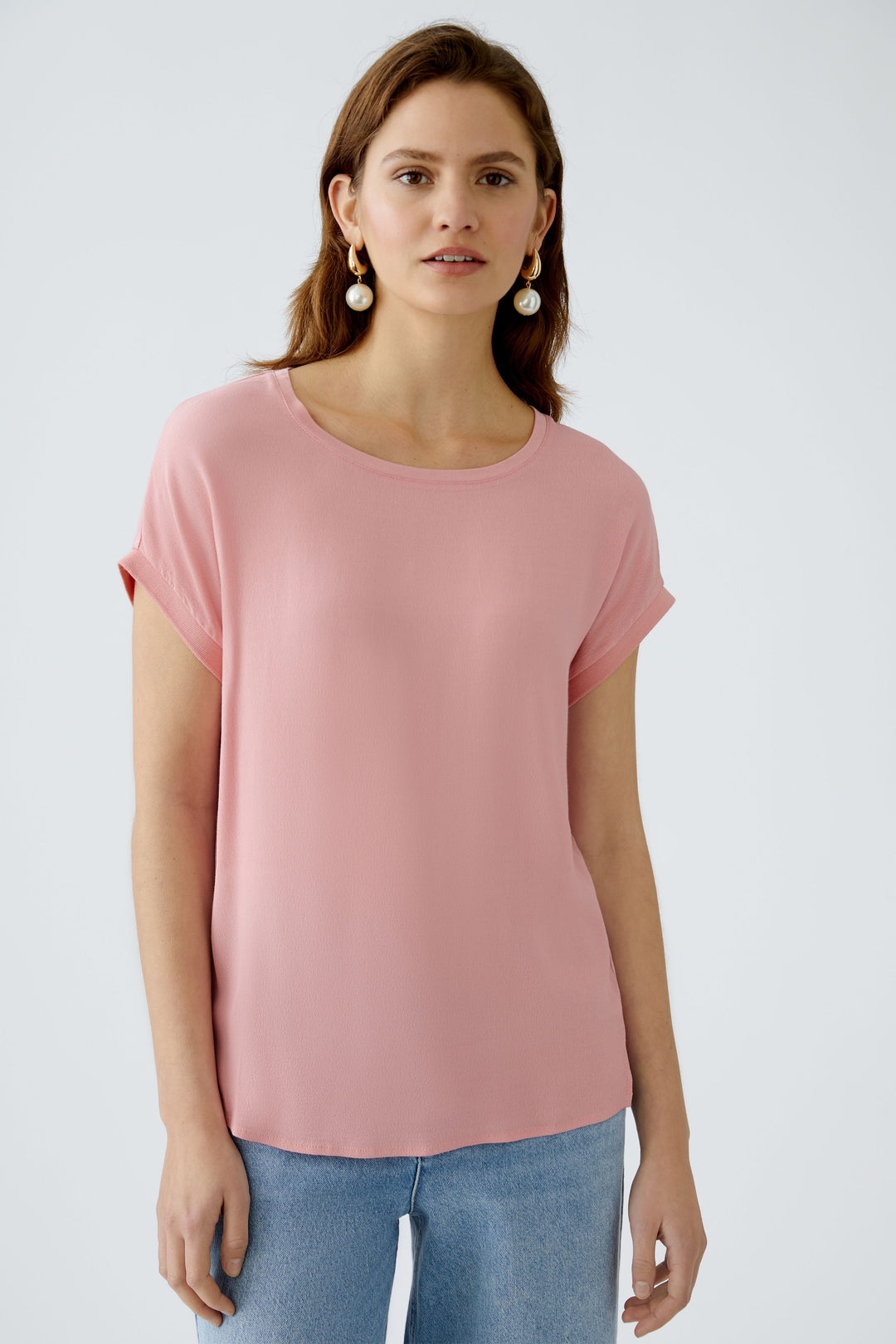 T-shirt fluide avec fentes latérales Ayano