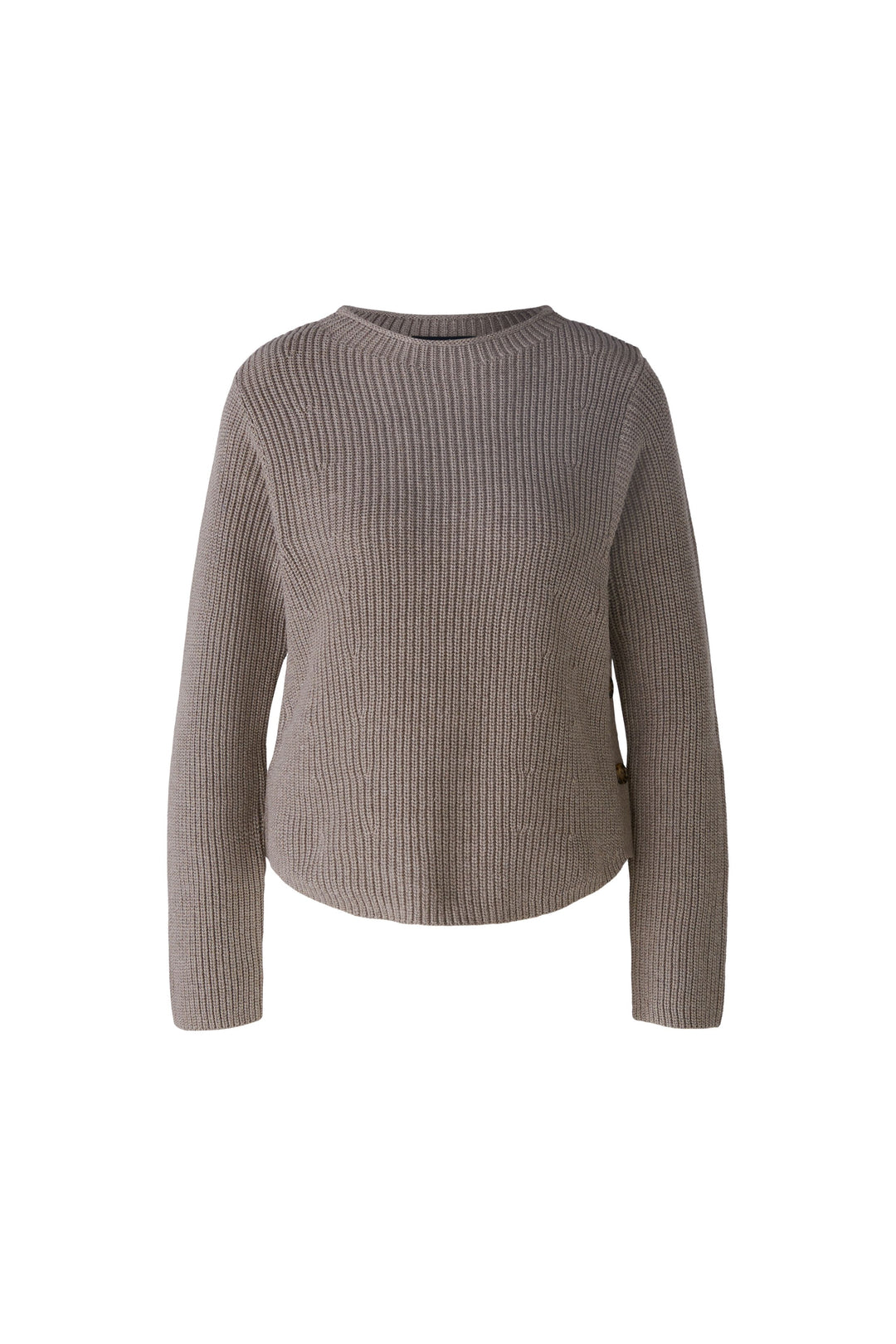 Pull en maille côtelée