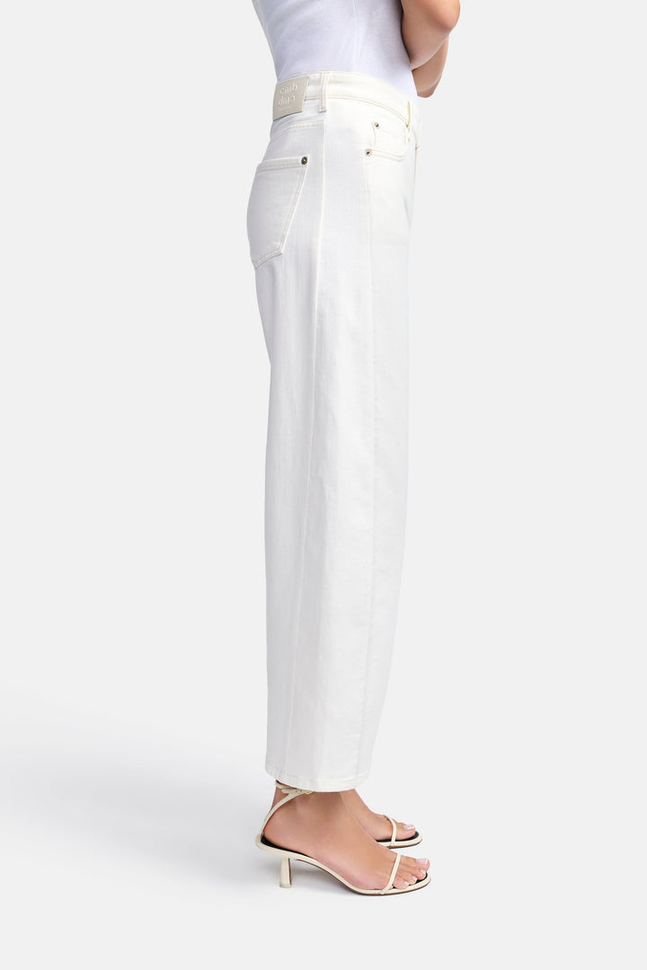Jeans large avec coutures latérales Oria