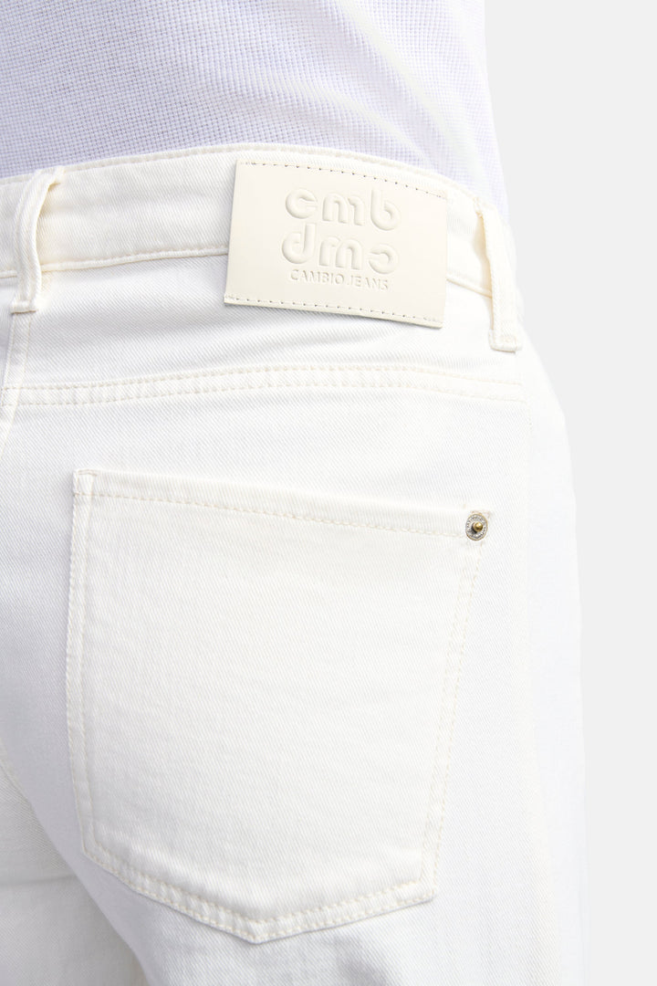 Jeans large avec coutures latérales Oria