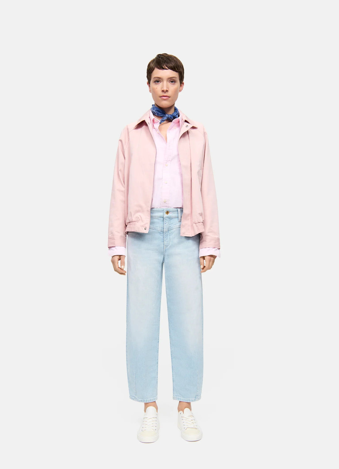 Jeans Elin barrel cropped