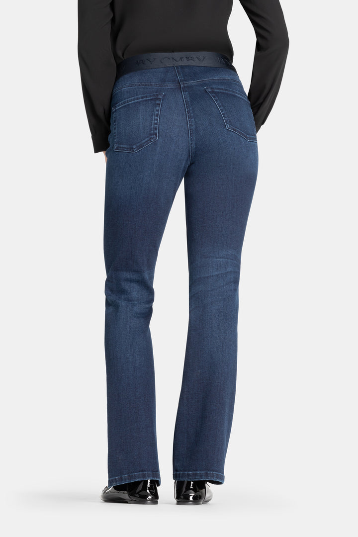 Jeans bootcut avec taille élastique Philia
