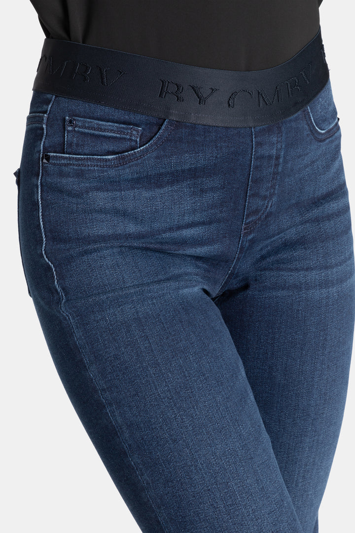 Jeans bootcut avec taille élastique Philia