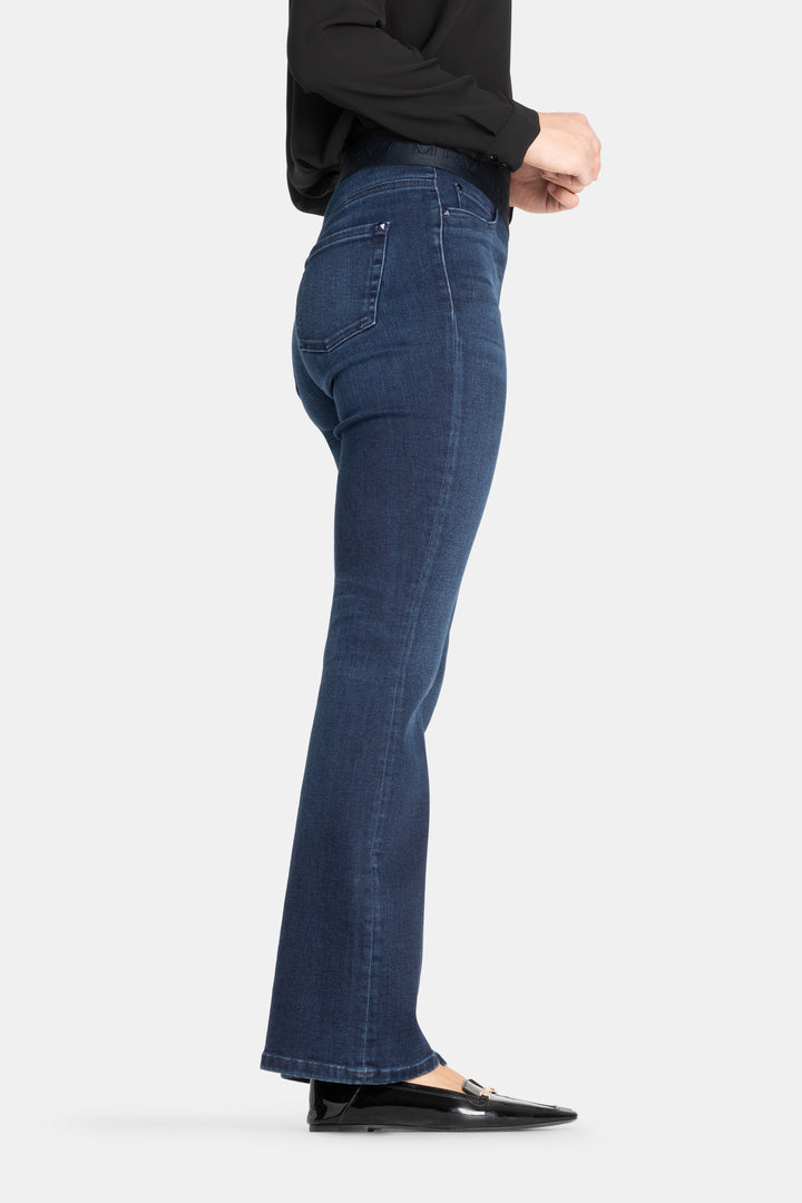 Jeans bootcut avec taille élastique Philia