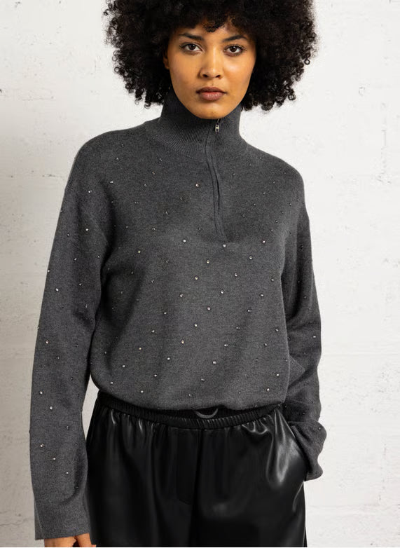 Pull à col zippé Pristo