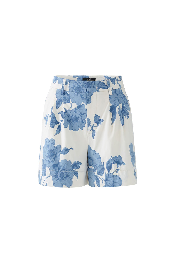 Short élégant avec imprimé floral