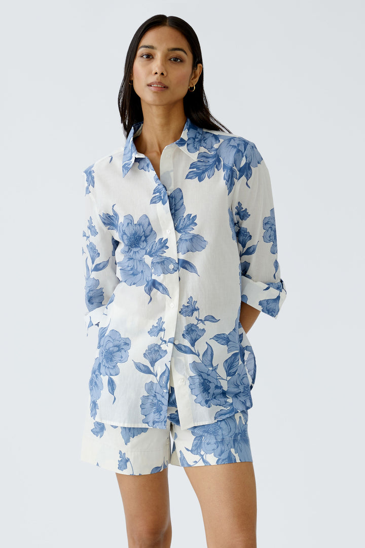 Short élégant avec imprimé floral