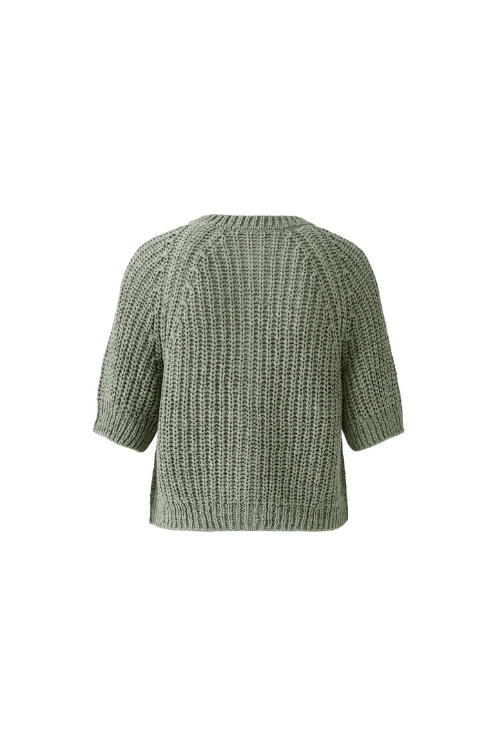 Cardigan en maille à manches courtes