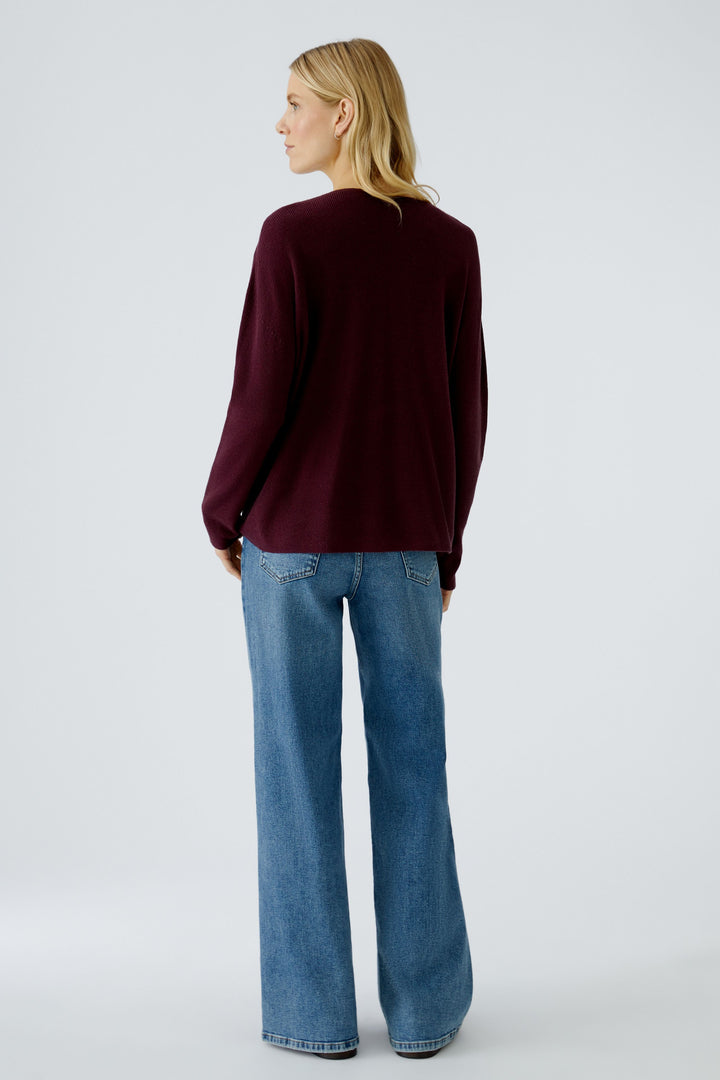 Pull en maille fine avec col V Freyja