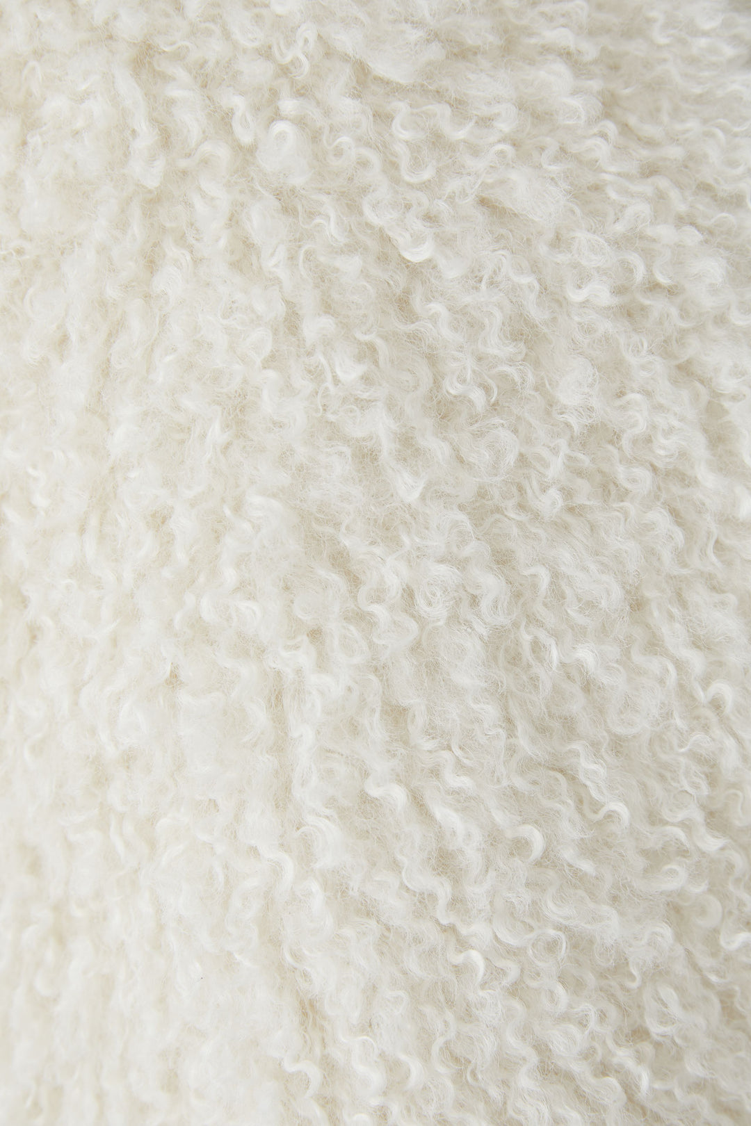 Gilet court en fausse fourrure avec crochets