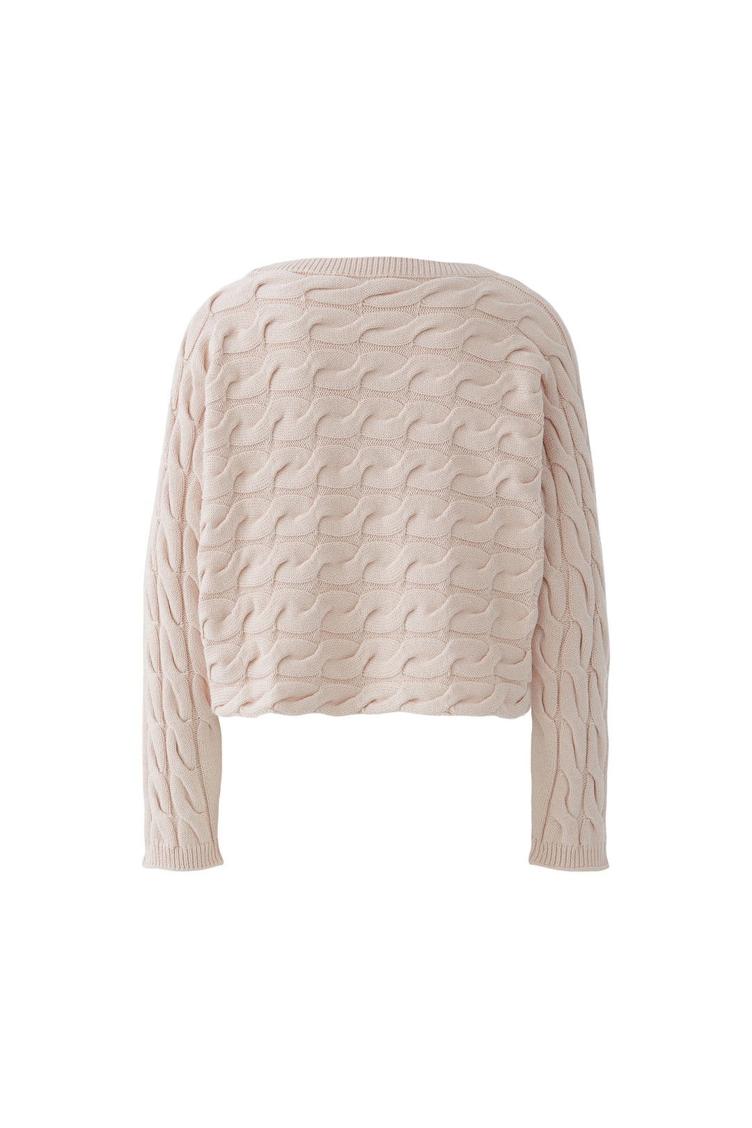 Pull en coton avec motif torsadé Sirah