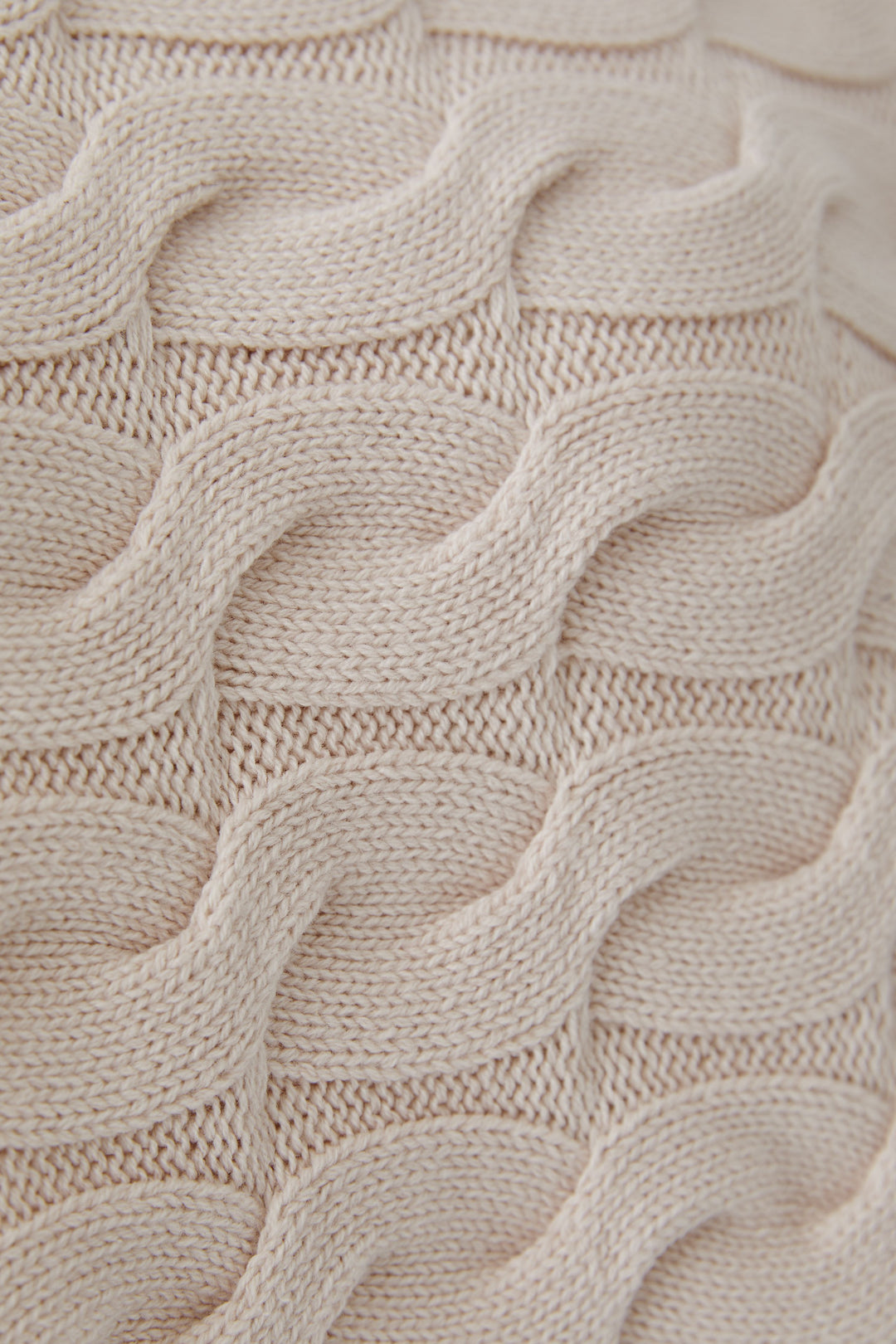 Pull en coton avec motif torsadé Sirah