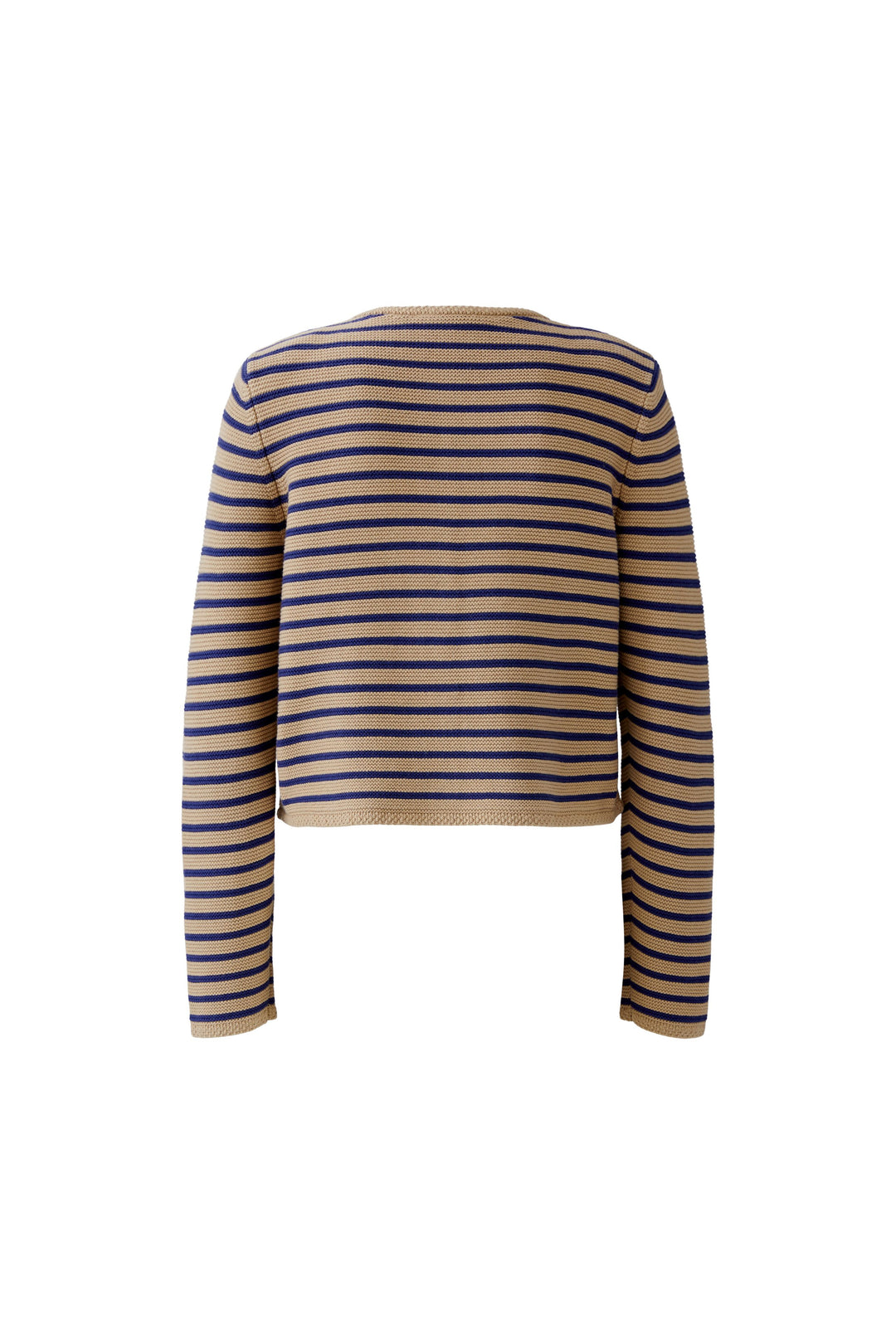 Cardigan rayé avec boutons dorés Marea