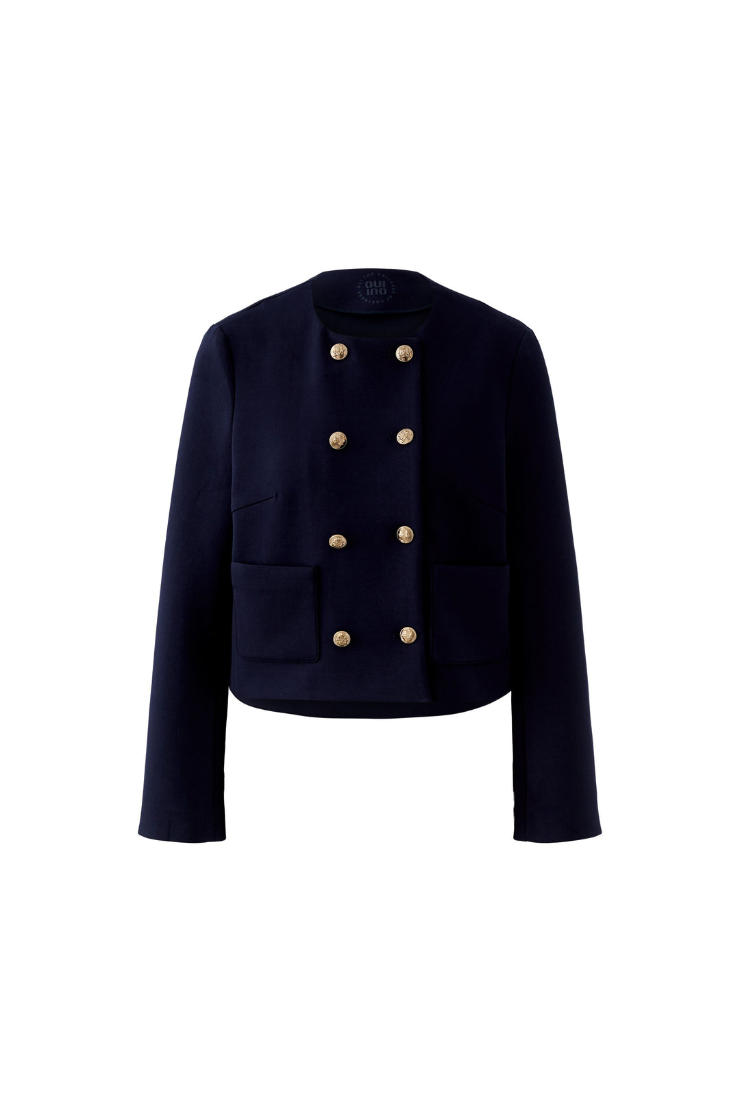 Veste scuba à coupe ajustée