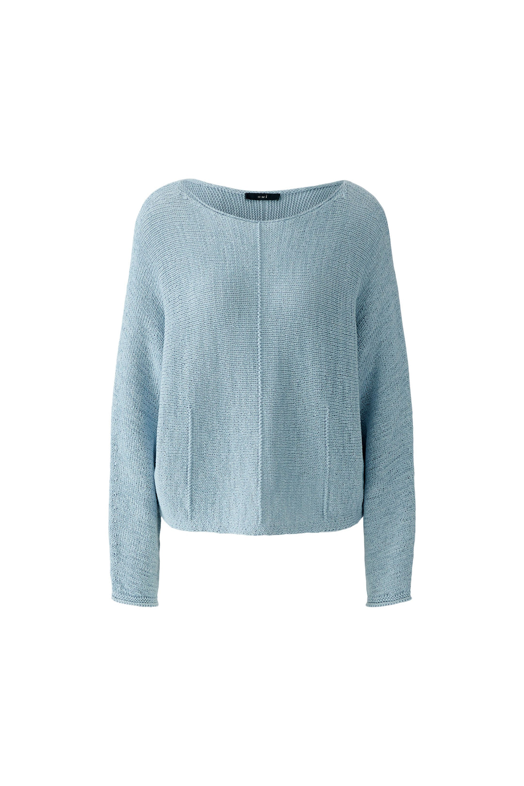 Pull en tricot ruban à encolure bateau