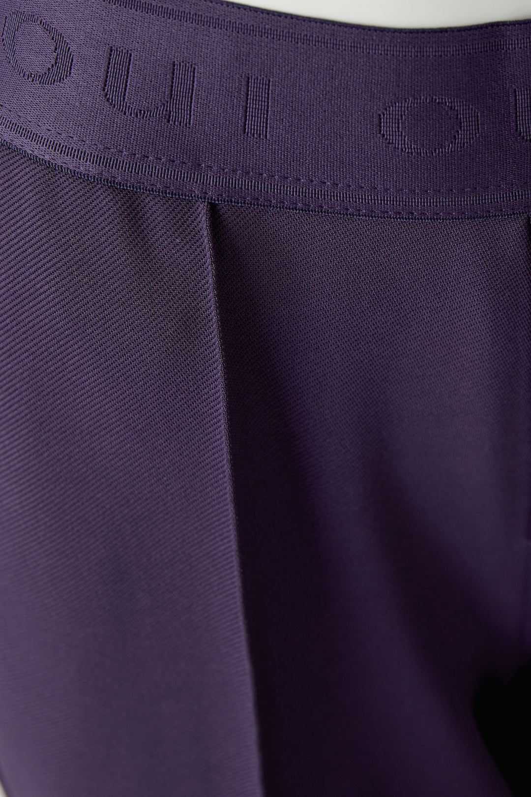 Pantalon écourté à taille élastique