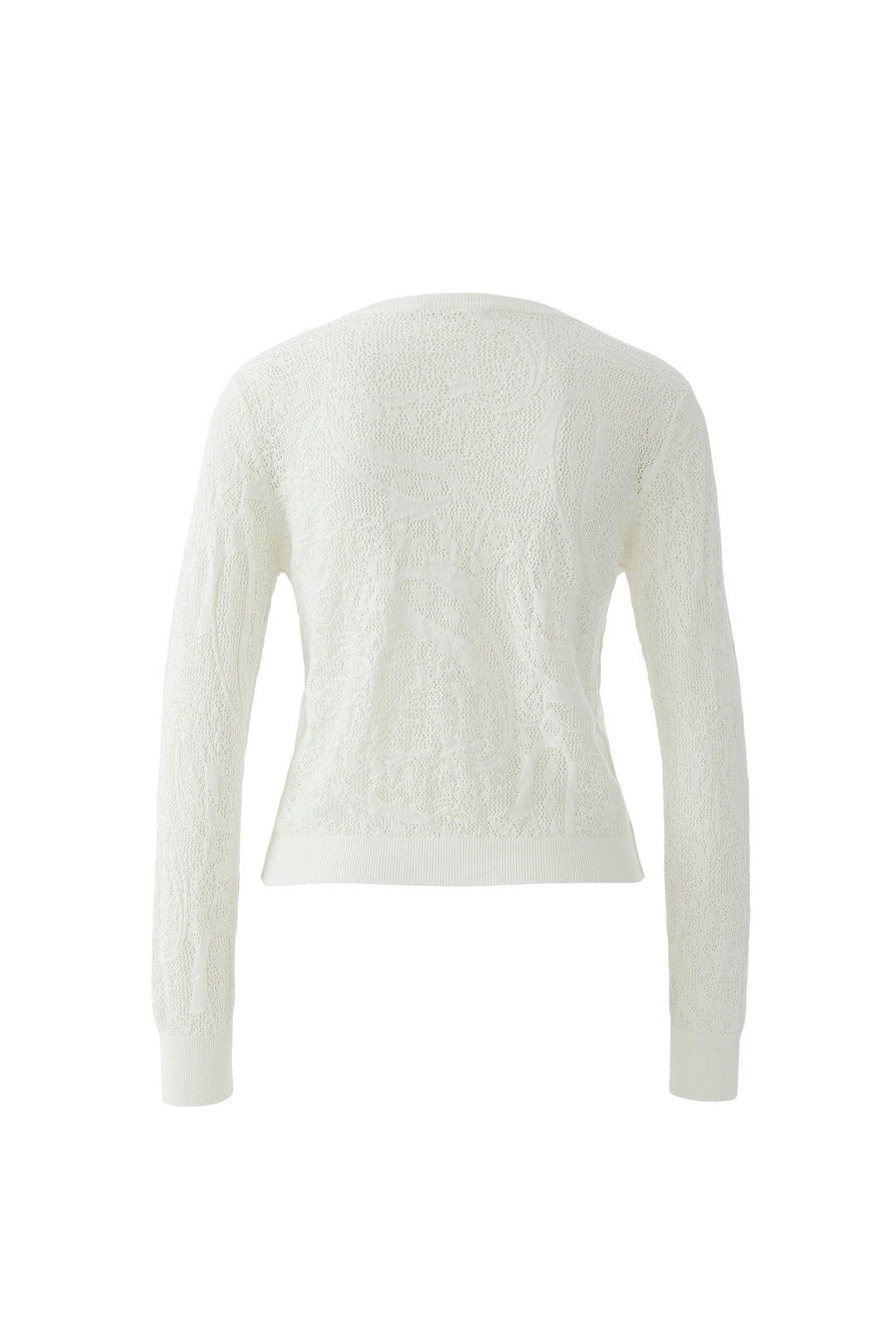 Cardigan en maille à volants délicats
