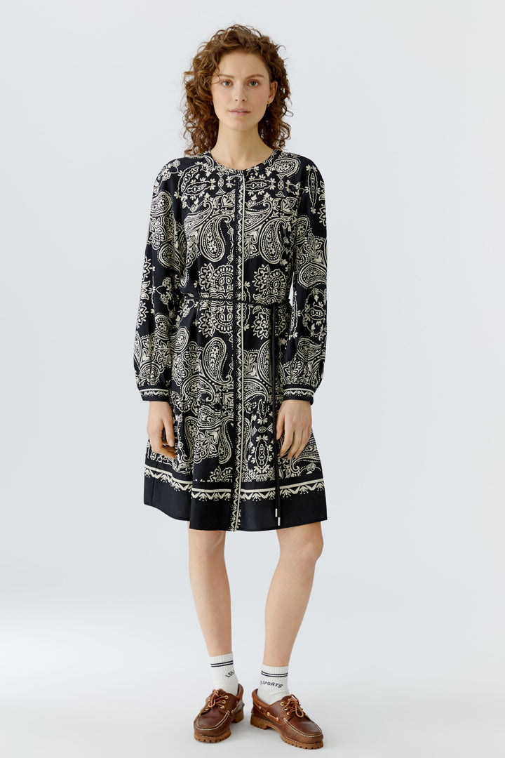 Robe fluide à imprimé cachemire esprit bohème